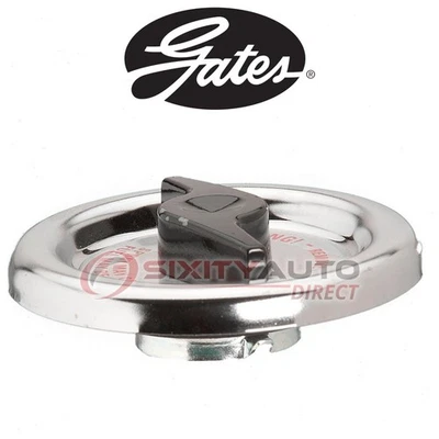 Gates Gas Fuel Tank Cap for 1962-1964 Chevrolet Chevy II 4.6L V8 2.5L L4 uo - Imagem 1 de 4