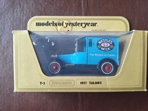 Matchbox Models of Yesteryear - 1927 Talbot - Nestle's Milk - Boxed - Picture 1 of 3