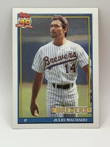 1991 Topps #434 Julio Machado - Picture 1 of 2