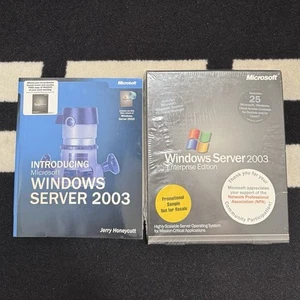Microsoft Windows Server 2003 Enterprise Edition Brand New Sealed 70504 - Picture 1 of 3