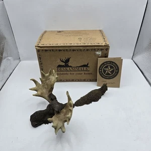 The Boyds Collection Schreibtisch Tiere Bob Moosioswimius 380001 Vintage mit Box - Bild 1 von 11
