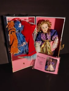 Princess-For-A-Day w/ 4 Costumes! Paradise Galleries 12" Porcelain Doll COA NIB - Picture 1 of 24