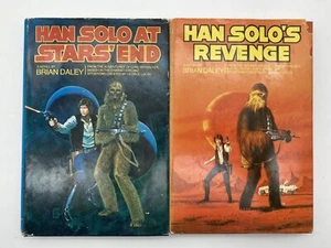 Han Solo at Stars’ End & Han Solo’s Revenge by Brian Daley Hardcover BCE 1979 - Picture 1 of 18