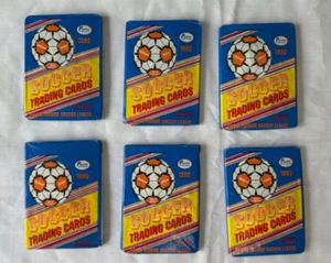 Major Indoor Soccer League 1990 Trading Cards - 12 Karten pro Wachspackung - 6 Packungen - Bild 1 von 10