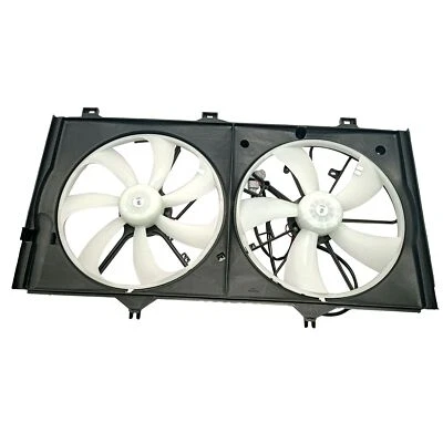 For 2005-2012 Toyota Avalon Radiator Dual Cooling Fan Assembly - Image 1 of 4