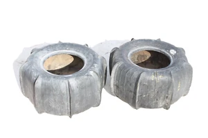 (2) AMS Sand Snake Tires 9" 20x11-9 Tire 20-11-9 Damage, see pictures 20 11 9 - Foto 1 di 11
