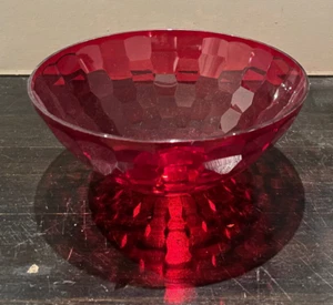 Tupperware Vintage Prisma Schale 5755 Rund – Rot – Acryl Schüssel Obst 3,5 L - Bild 1 von 1