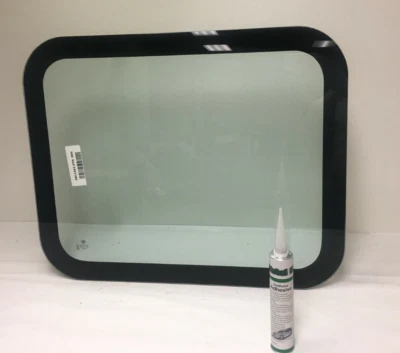 2008-2022 Freightliner Cascadia Conventional Cab Rear Back Glass (Left or Right) - Image 1 of 4