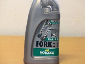 17,95€/l Motorex Racing Fork Oil Gabelöl SAE 7,5W 2 x 1 Liter - Picture 1 of 1