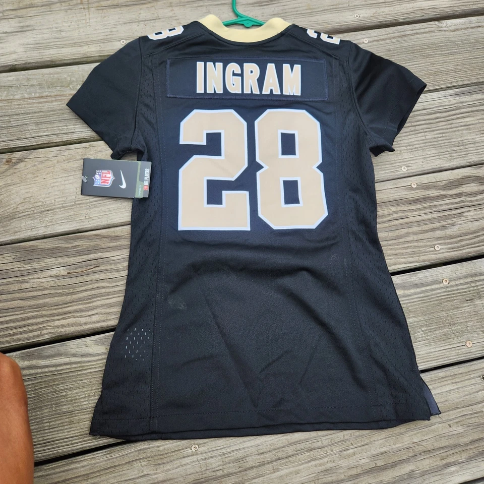 ¡Nuevo! Camiseta On Field Nike Mark Ingram New Orleans Saints NFL #28 XS X-pequeña.  Foto 1 de 2