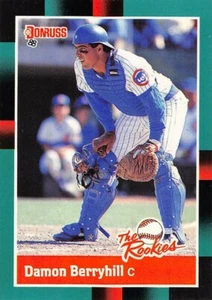 Donruss The Rookies #31 1988 Damon Berryhill Chicago Cubs - Imagen 1 de 2