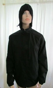 TEK GEAR Womans Hoodie Outdoor 100 % Polyester BLACK Jacket Size Small - Picture 1 of 6
