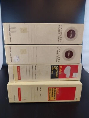 Vintage Kodak Carousel Slide Tray  (4 Trays) 80 Slide Each - Image 1 of 4