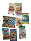 Lot of 9 Kids Animation VHS felix tweety frosty scooby DuckTails tmnt