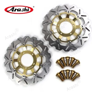 Rotor de disco de freno delantero + pernos de montaje para Triumph Daytona 675R 2010 2011 2012 - Imagen 1 de 8