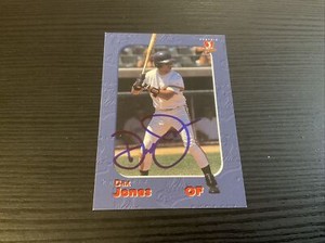 1995 Keebler/Smitty's Phoenix Firebirds Dax Jones #24 Signed