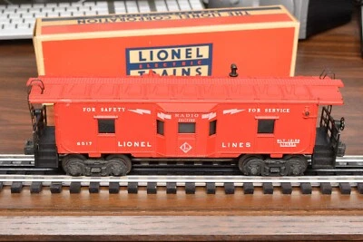 FEITO NOS EUA LIONEL 6517 BAY WINDOW CABOOSE - Imagem 1 de 4