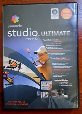 Pinnacle Studio Ultimate Version 12 Video Editing Home Movie Software - Image 1 of 4