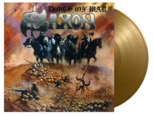SAXON - DOGS OF WAR, 2024 EU 180G GOLD vinyl LP, #0482/1000! NEW - SEALED! - Picture 1 of 1