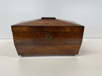RARE MAHOGANY BOMBAY STYLE ANTIQUE TREASURE BOX - Image 1 of 4