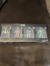 Star Wars The Black Series Exclusive WALMART MEXICO 4-PACK 6 Inch Figures Sealed