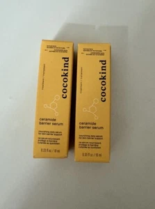 Cocokind Lot Of 2 Ceramide Organic Nourishing Barrier Serum Travel Sz 10mL Each - Picture 1 of 6