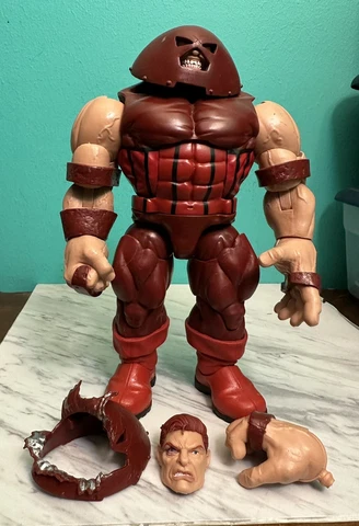 Marvel Legends 6" Juggernaut 80th Anniversary LOOSE From 2 Pack X-Men Cover