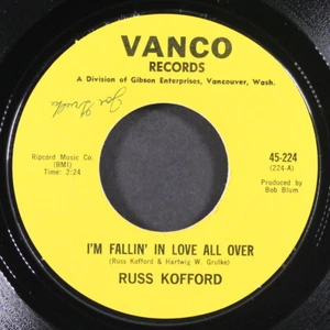 RUSS KOFFORD: just a memory / i'm fallin' in love all over VANCO 7" Single - Bild 1 von 2