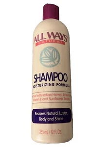 All Ways Natural Shampoo Moisturizing Formula AllWays 12 ozs New - Picture 1 of 2