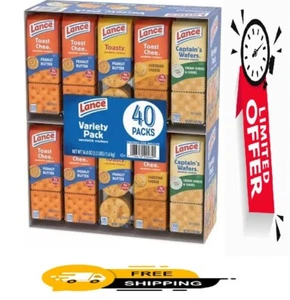 Lance Variety Pack Sandwich Crackers, (40 pk.) FRESH - Picture 1 of 7