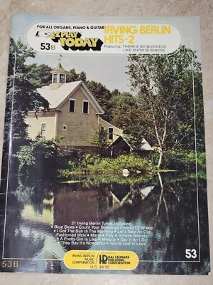 De Colección Hal Leonard EZ Play Irving Berlin Hits 2 Libro Piano Guitarra Vocal Foto 1 de 3