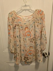 Camicetta donna Lauren Conrad trasparente - taglia XL multicolore - Foto 1 di 1