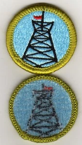 Pioneering Merit Badge, Type H, Blue Back Version (1972 - 2002), Mint! - Picture 1 of 1