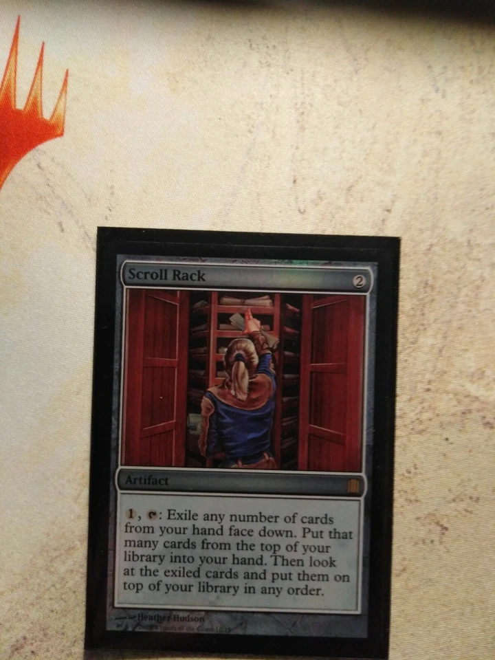 MTG Scroll Rack Foil Single - Image 1 of 1