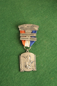 Vintage NRA Jr Sectional Champ International Indiv Match 1971 2nd Shooting Medal