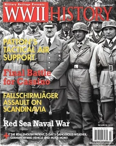 Historia de la Segunda Guerra Mundial marzo 2010 Patton's Apoyo Aéreo Cassino Escandinavia Asalto Mar Rojo - Imagen 1 de 12