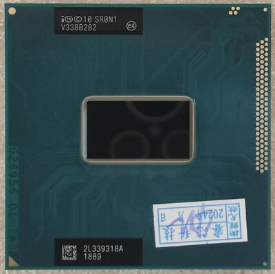 Intel Core i3-3110M CPU 2.4 GHz 3M Cache L3 5 GT/s Socket G2 Processor SR0N1 - Image 1 of 2