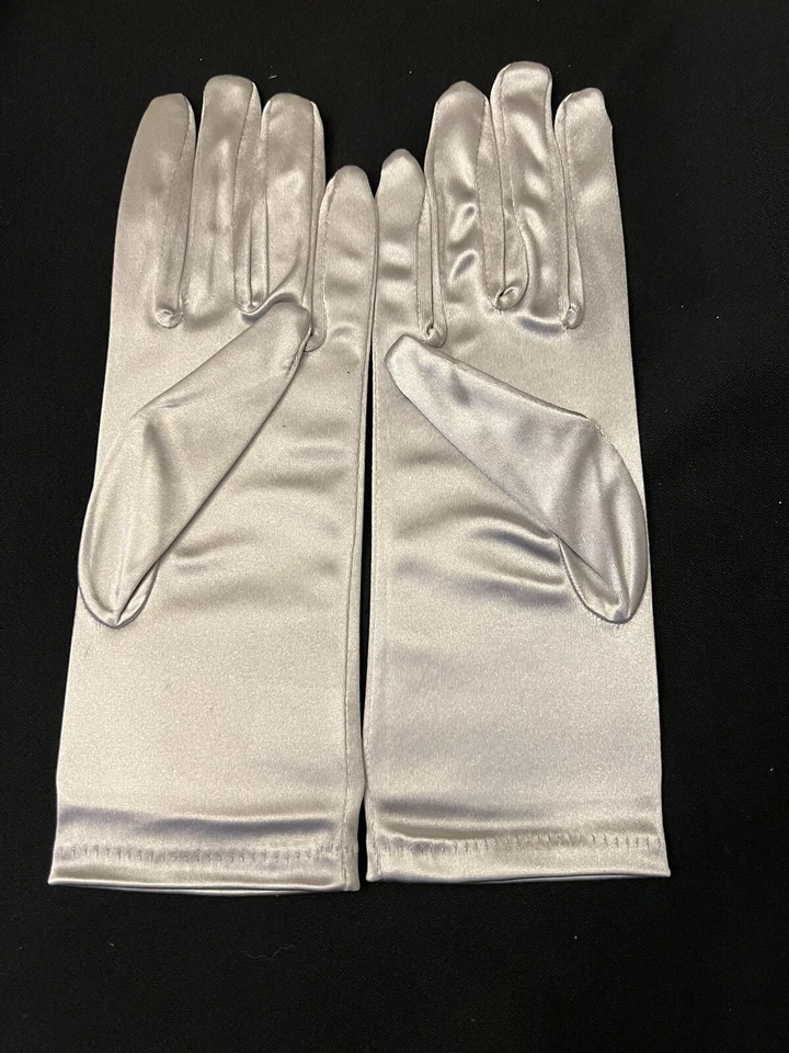 Guantes plateados para mujer talla muñeca talla única Foto 1 de 1