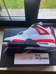 jordan 4 red cement EU 44,5 US 10,5 UK 9,5 - Bild 1 von 4