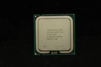 Intel Core 2 Duo 2.20GHz E4500 SLA95 2M 800 06 Q806A172 Computer Processor - Image 1 of 3