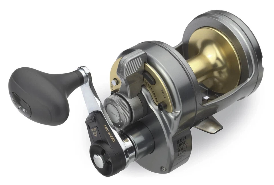 SHIMANO Tyrnos LRS, 50 II, destrorso, mulinello, Leva Trascinamento, TYR50IILRS - Immagine 1 di 1