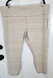 Neu mit Etikett Athleta hoch geschnittene Jacquard-Chaturanga-Strumpfhose Größe 2X - Bild 1 von 7