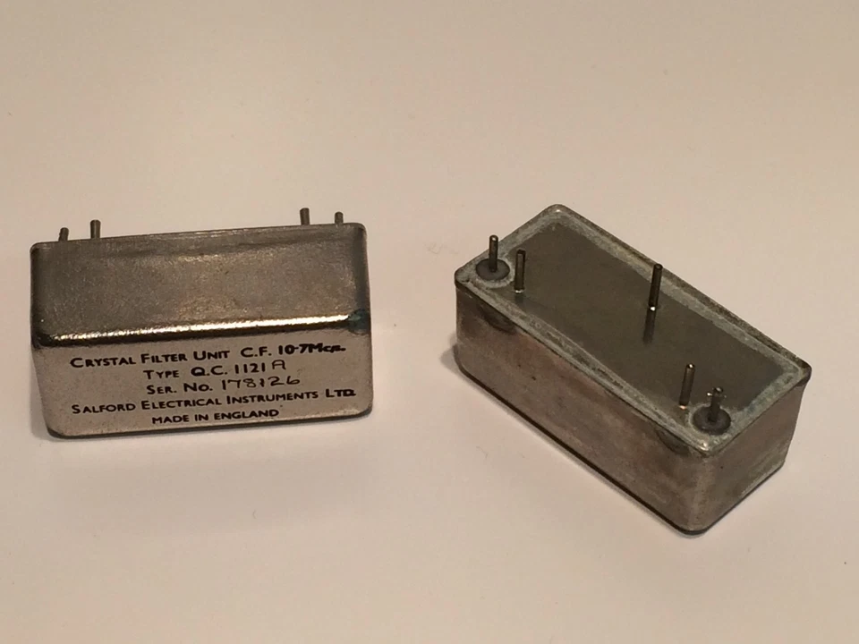 VINTAGE S.E.I.   10.7MHZ  CRYSTAL   FILTER   15KHz BANDWIDTH       blb163 - Image 1 of 1