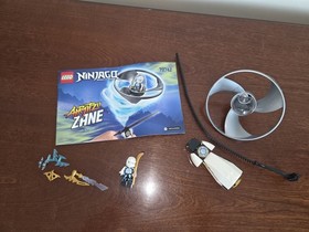 LEGO NINJAGO Airjitzu Zane Flyer (70742) and Kai's Mini Dragon (30422) 100% 