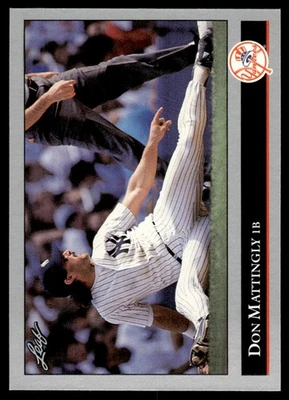 1992 Leaf Don Mattingly New York Yankees #57 - Image 1 of 2