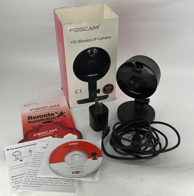 Foscam C1 HD 720P WiFi Security IP Camera-iOS-Motion Detect New Lifetime Support - Image 1 of 4