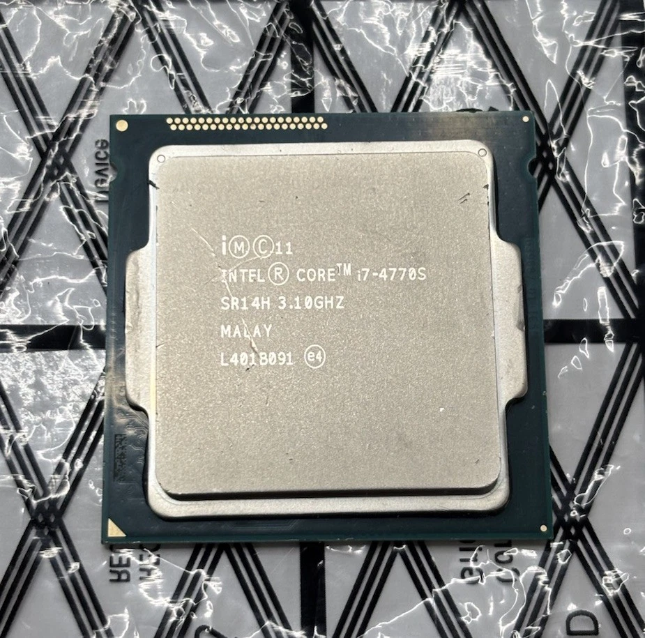 Intel Core i7-4770S SR14H 3.10GHz 8MB Quad-Core LGA1150 Desktop Processor P4S - Image 1 of 1