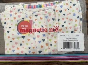 Magnetic Me Love At Furst Site Modal Magnet Footie 3-6M - Bild 1 von 7
