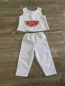 Boutique Girl Outfit 7 Watermelon - Picture 1 of 3