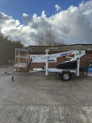 Dino Lift 105TL Towable Cherry Picker Boom Lift Lightweight - Image 1 of 4